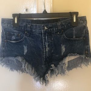 One Teaspoon Shorts Size 26